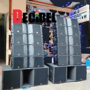 L acoustic line array