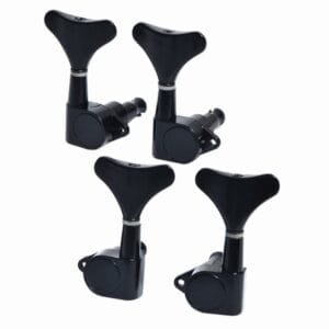 Bass guitar tuning pegs