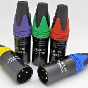 Music House metallic XLR