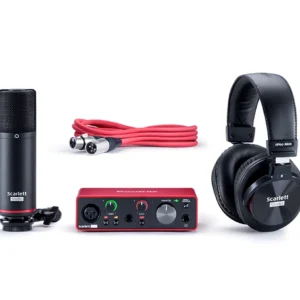 Scarlett solo soundcard bundle
