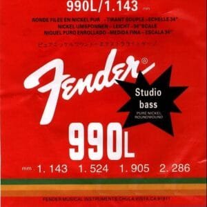 Fender bass string
