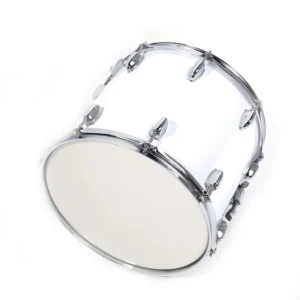 Marching Drum White 16''