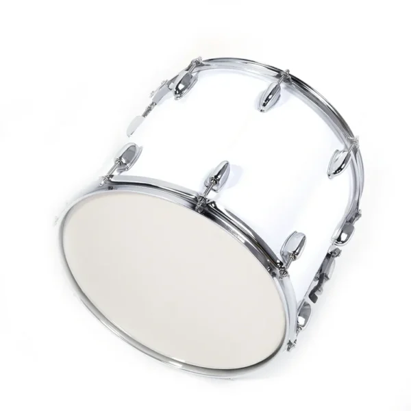 Marching Drum White 16''