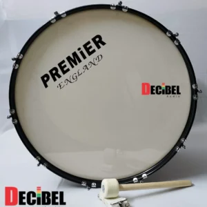 Marching Drum White 18''