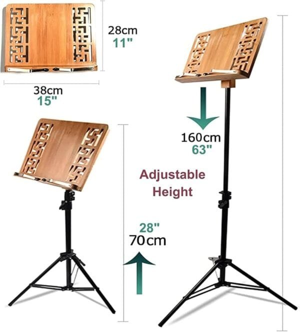 Music stand wooden