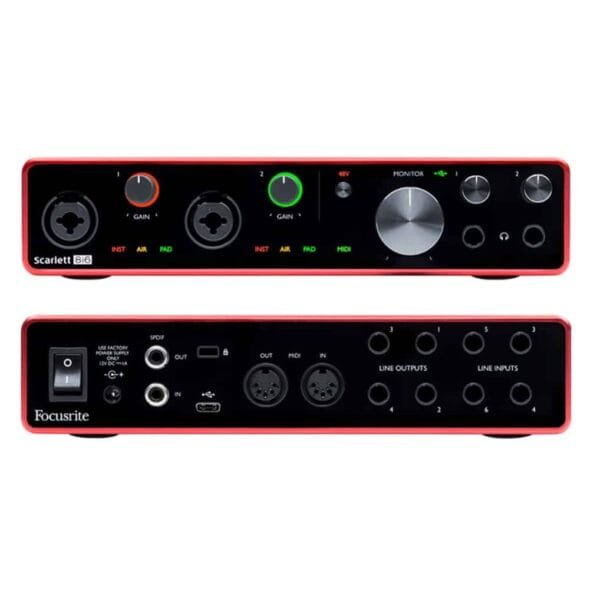 SCARLET FOCUSRITE 8i6