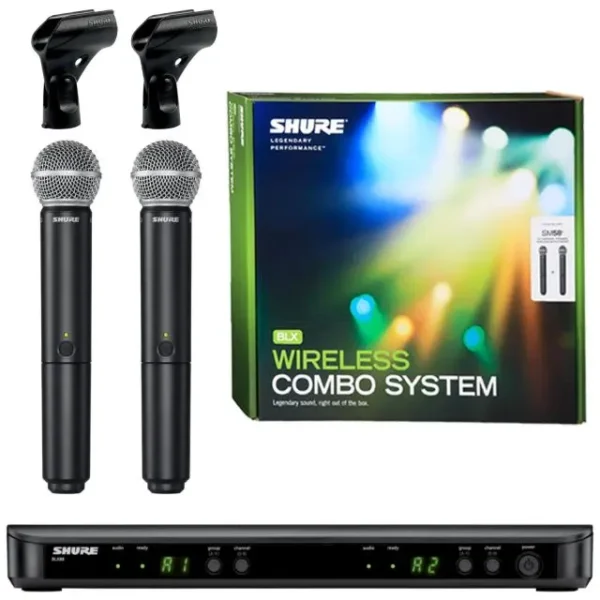SHURE WIRELESS COMBO BLX