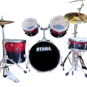 Tama colours with sabian cymbals