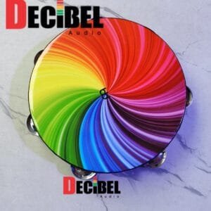 Colour 8" Tambourine