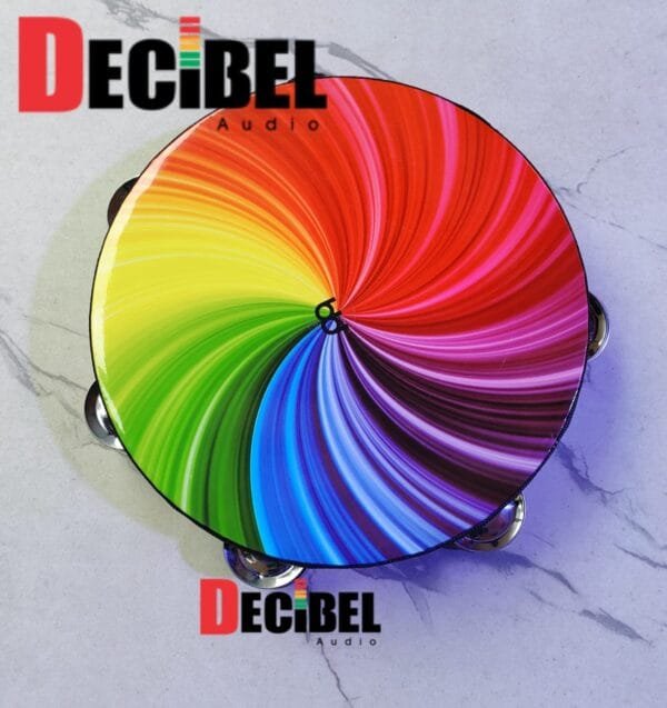 Colour 8" Tambourine