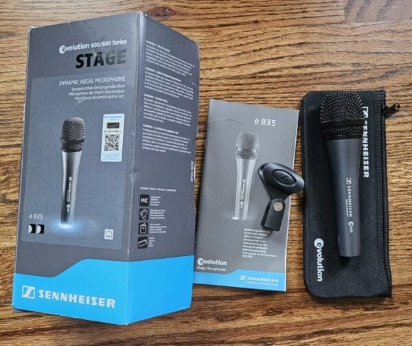 sennheiser wired mic