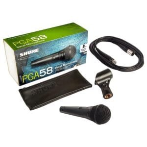 shure pga 58 wired mic