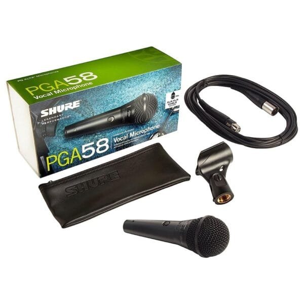 shure pga 58 wired mic
